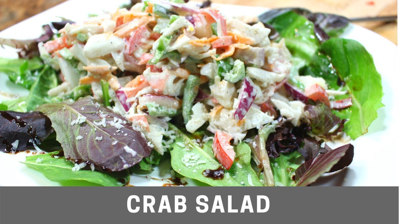 Crab Salad Quick and Easy Homemade Recipe