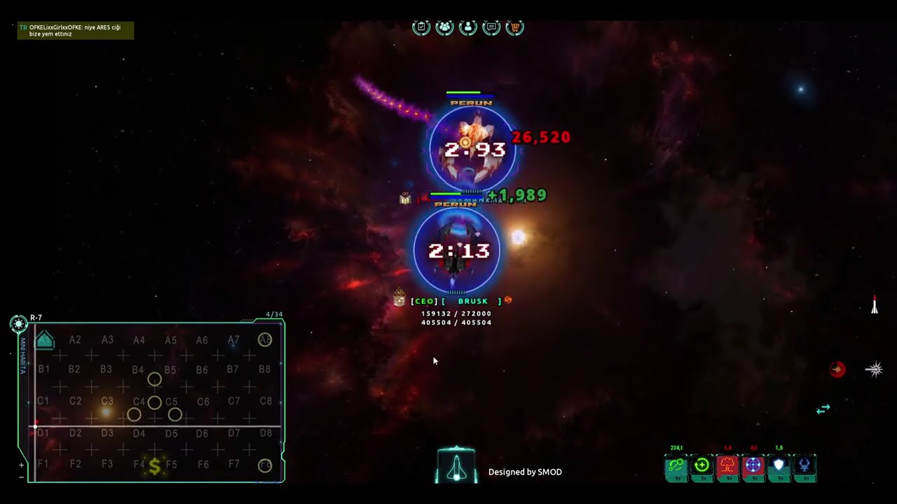 Brusk Vs Peltoş Akman Part 2. #waruniverse #darkorbit