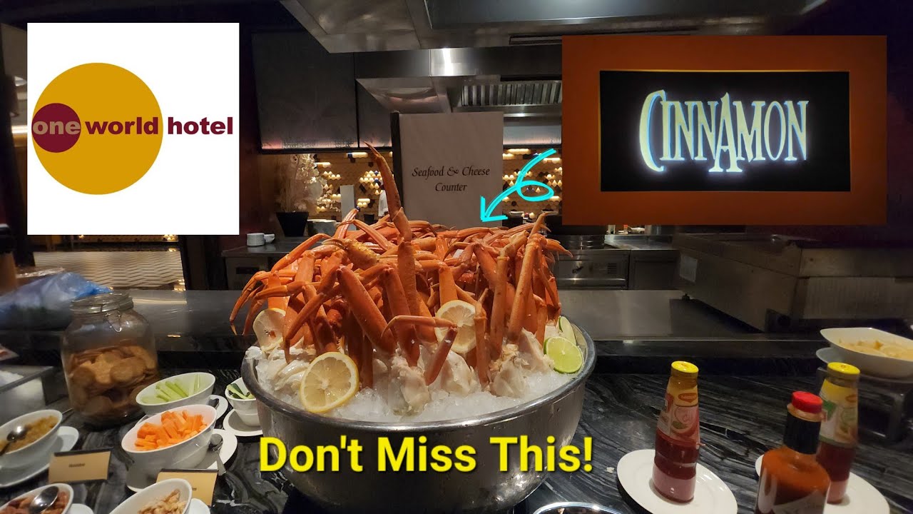 Revamped New Cinnamon Coffee House Buffet Dinner One World Hotel 1 Utama Petaling Jaya PJ Selangor