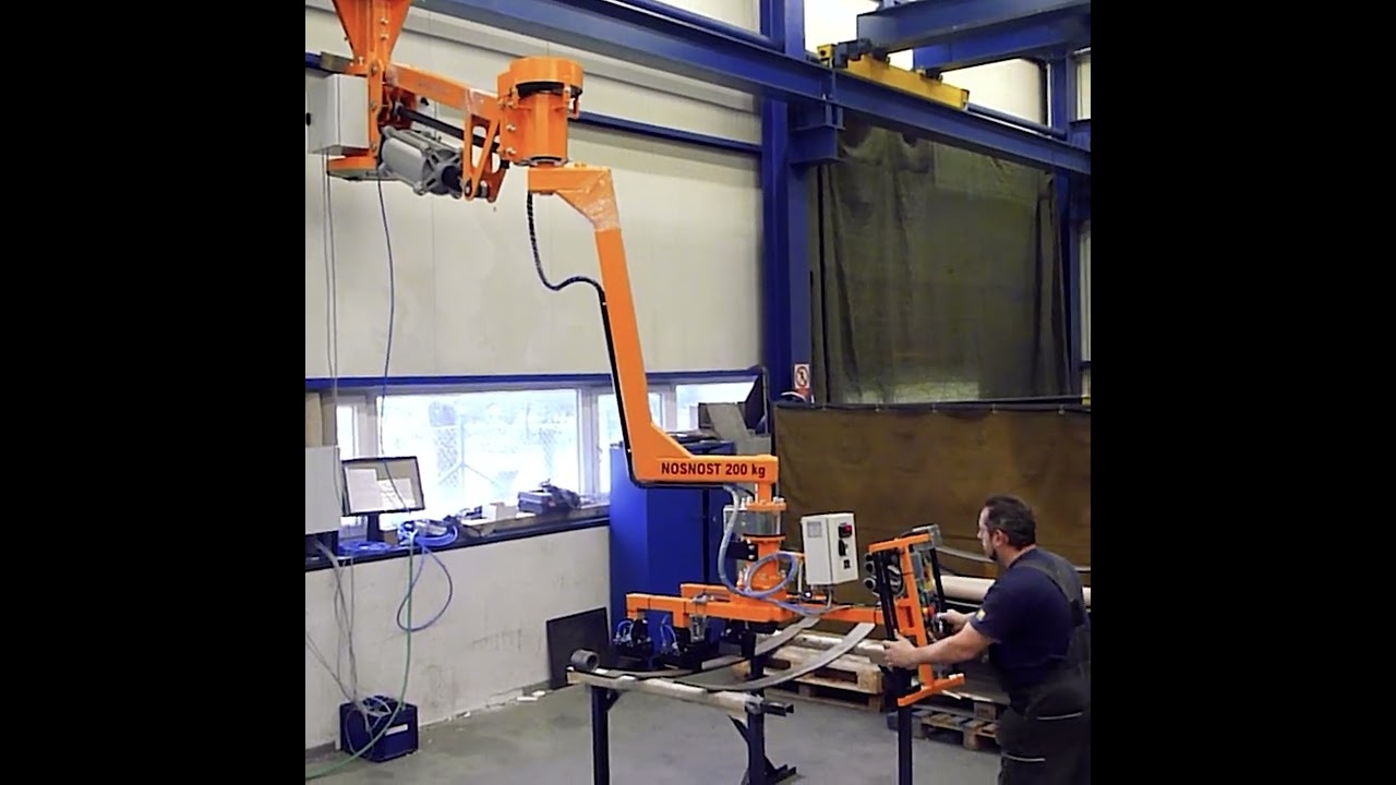 The testing of the pneumatic manipulator with the magnets