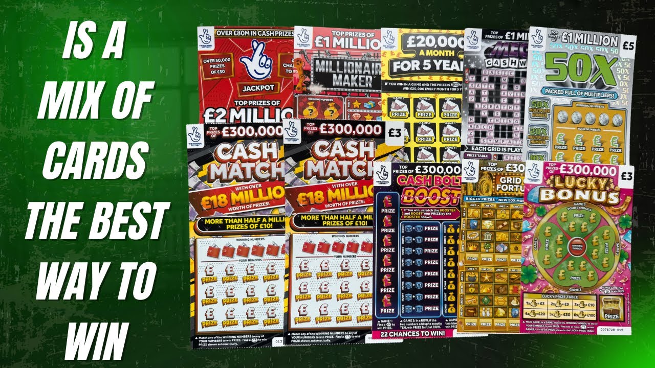 💷 I Spent £40 on RANDOM Scratch Cards! Which Ones Win the Most? 🎰✨