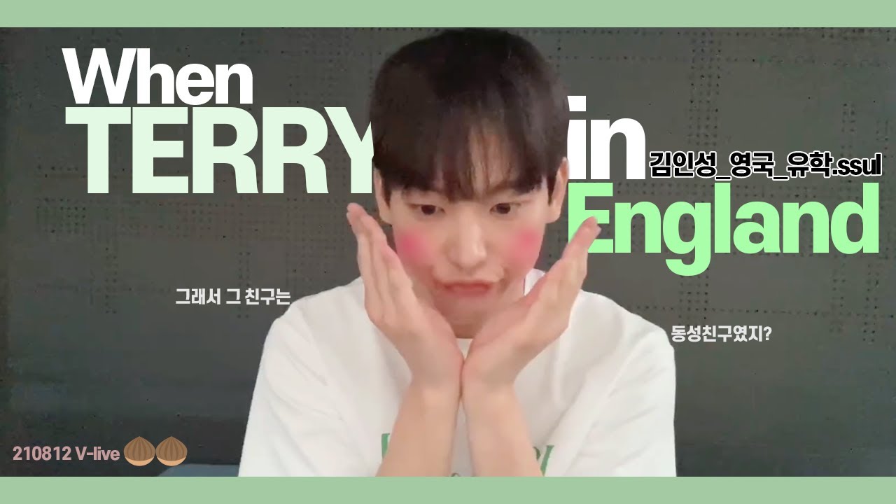 210812 SF9 인성 V앱 🌰🌰 영국 유학.ssul 편집 [210812 SF9 INSEONG V-LIVE EDITING: When he was in England]