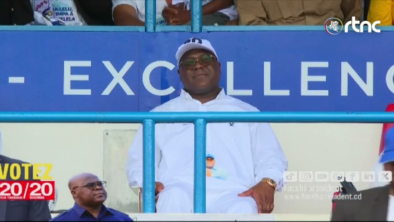 ELECTIONS 2023 | FÉLIX TSHISEKEDI LANCE SA CAMPAGNE AU STADE DES MARTYRS