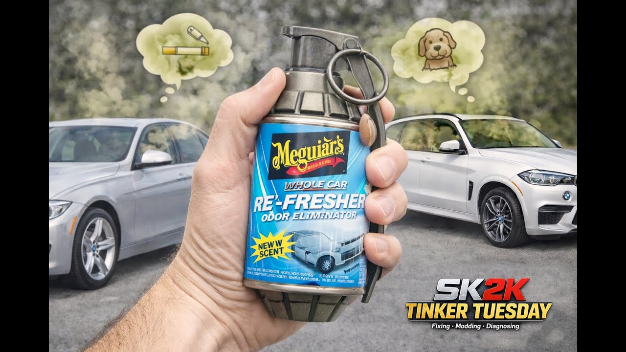 Removing Cigarette and Pet Smell Using Meguiar’s Car Bomb, Will It Work?