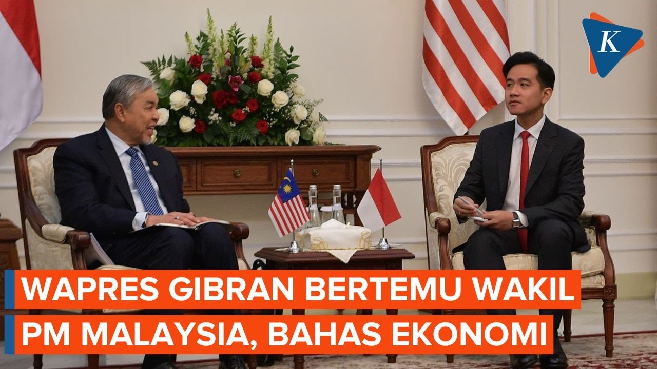 Gibran Bahas Sawit-Pekerja Migran Saat Jamu Wakil PM Malaysia di Istana Wapres