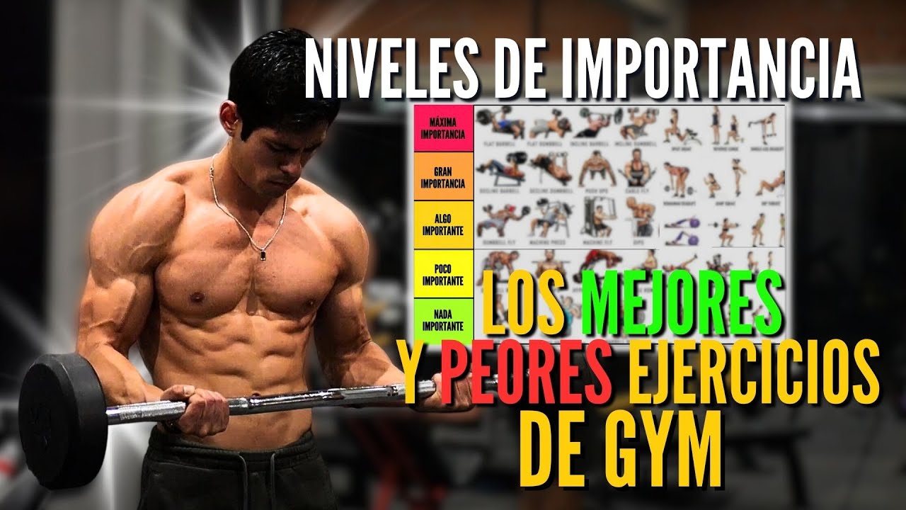 Los MEJORES Y PEORES EJERCICIOS para GANAR MASA MUSCULAR / MI 