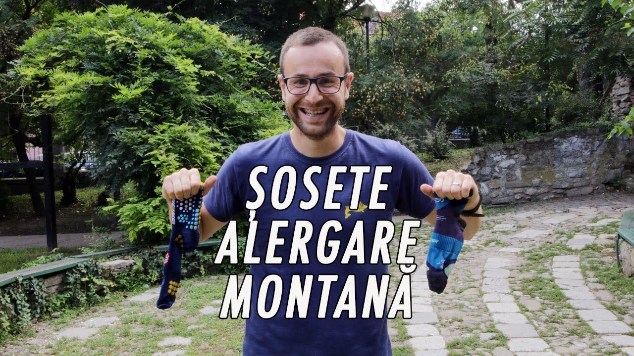 180 SEC: review șosete de alergare montană - Kalenji VS Compressport