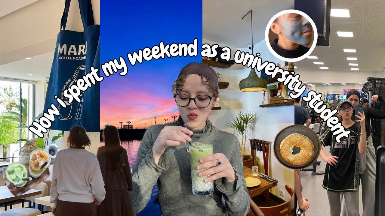 A Productive Weekend as a UM6P Student 🤍 | Gym, Self-Care, Violon Class, Travel | عطلة نهاية أسبوع 