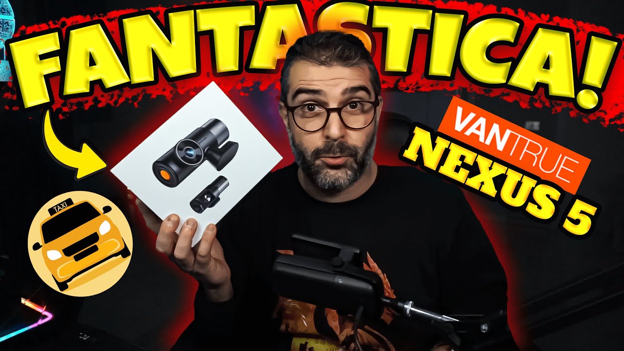La Dashcam DEFINITIVA per TASSISTI? | Vantrue Nexus 5 - Unboxing e Montaggio