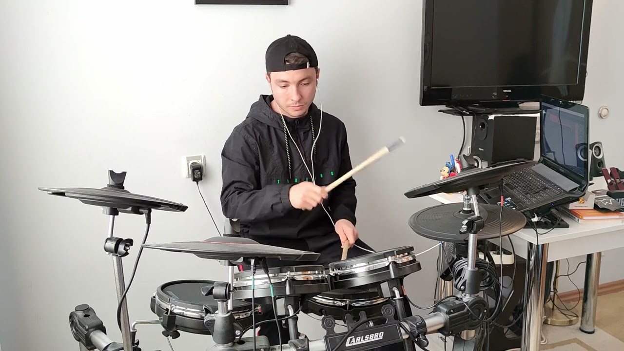 Manga - Beni Benimle Bırak / Drum Cover at Home - Talat KAVAS