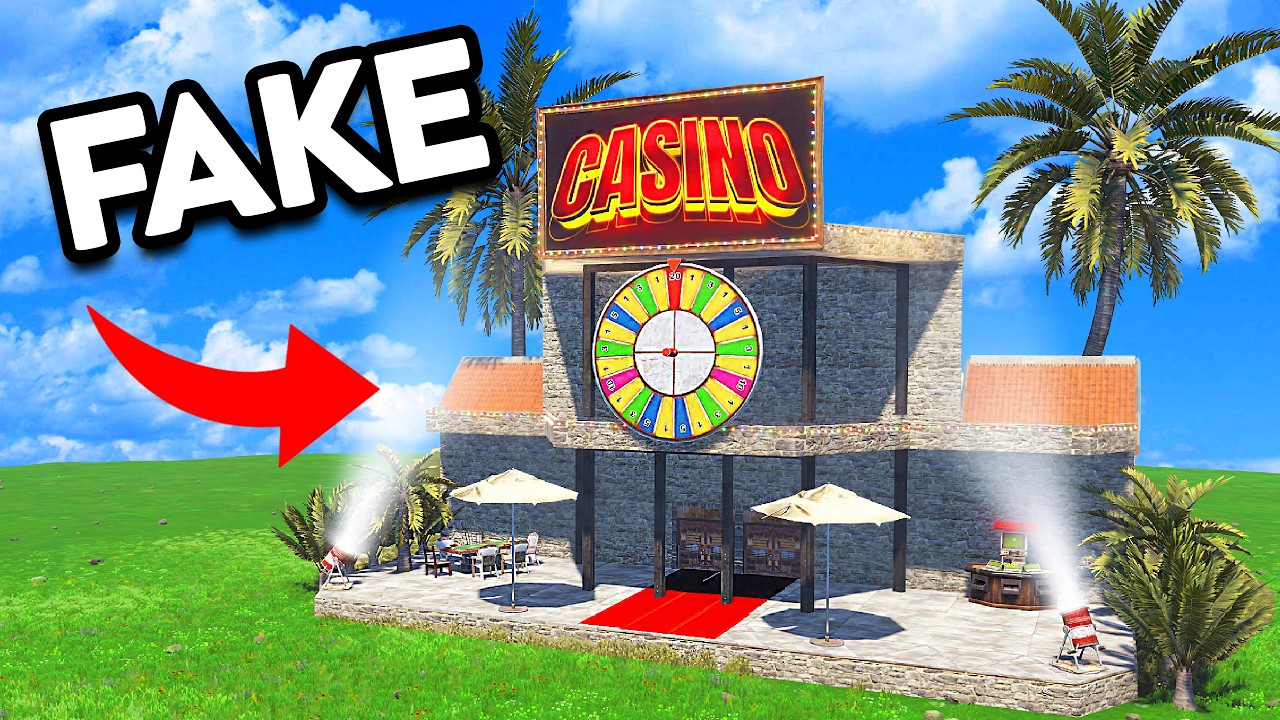I Built a Fake Casino Trap Base in Rust...