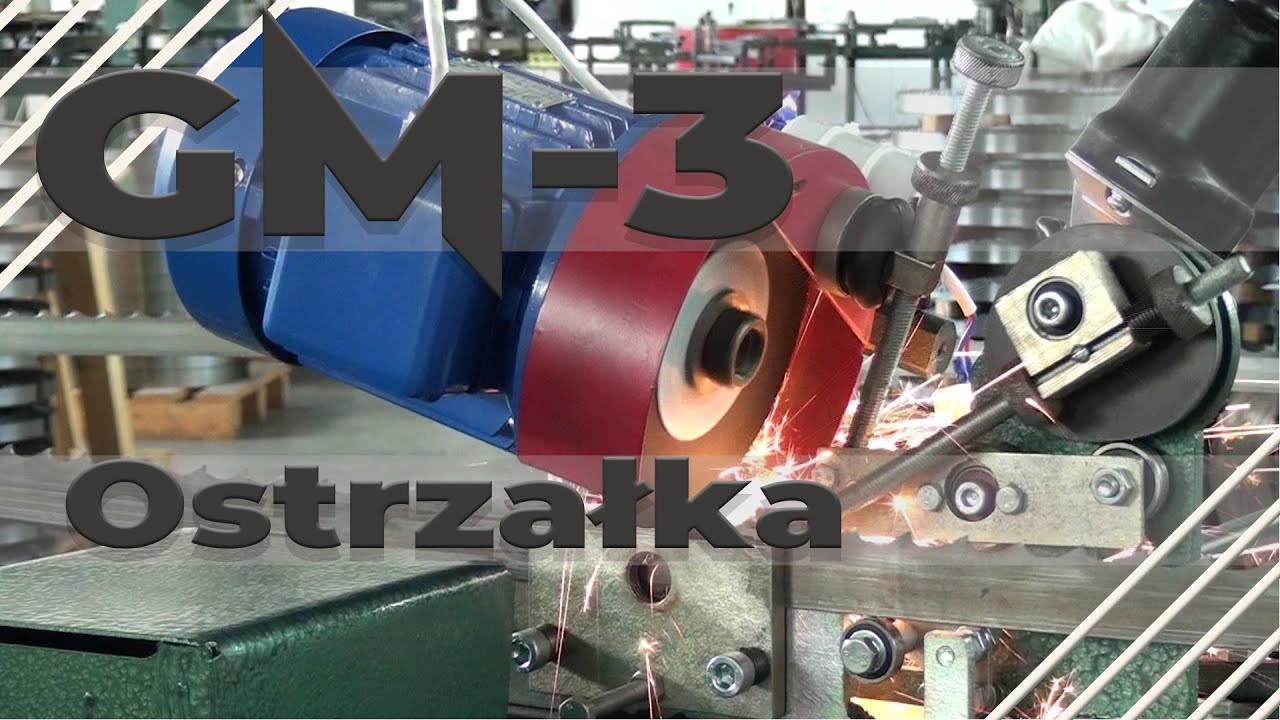 Ostrzałka pił taśmowych Lenker GM-3