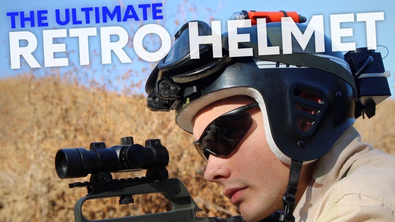 Полное руководство по сборке ретро-шлема: как собрать культовый шлем Black Hawk Down
