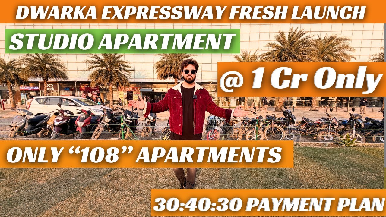 Dwarka Expressway Latest Property Launch Under 1 Cr | ATS Sanctuary 105 Studio Apartments at 1 Cr