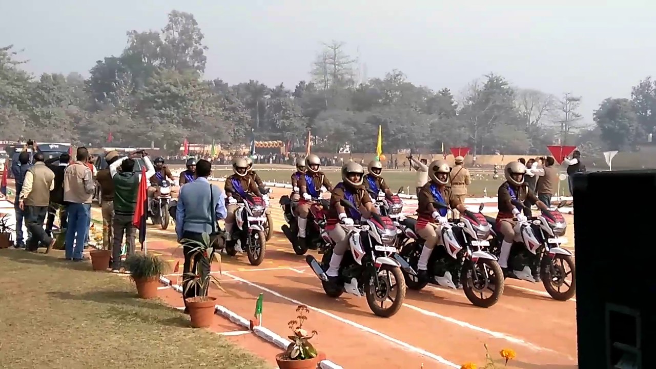 Republic Day Parade Ballia Police line