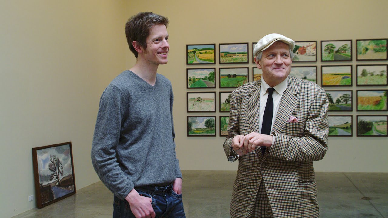 David Hockney and Matthias Weischer, Rolex Mentor and Protégé in Visual Arts, 2004 - 2005