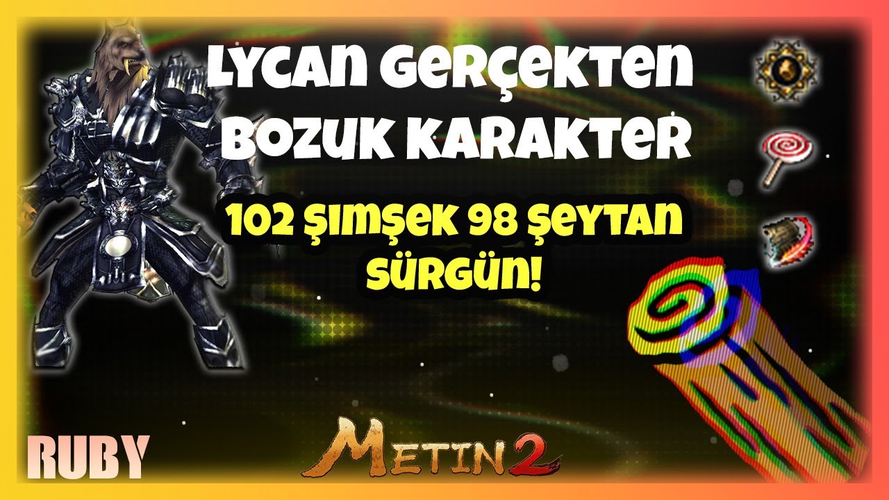 102 ŞİMŞEK 98 ŞEYTAN SÜRGÜN MACERASI! ÇİVİT KURT RUHU P?! O NASIL HASAR?! | Metin2 TR Ruby #4