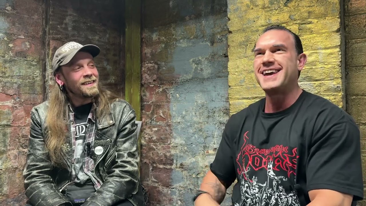 David from Undergang and Extremely Rotten Productions, no wimp rock over here its death metal 24/7