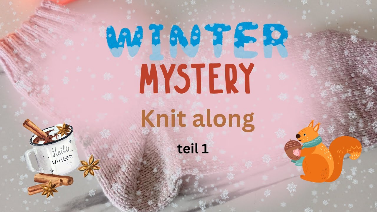 Mystery knit along | Teil 1 | @Woolpedia-Kanal 