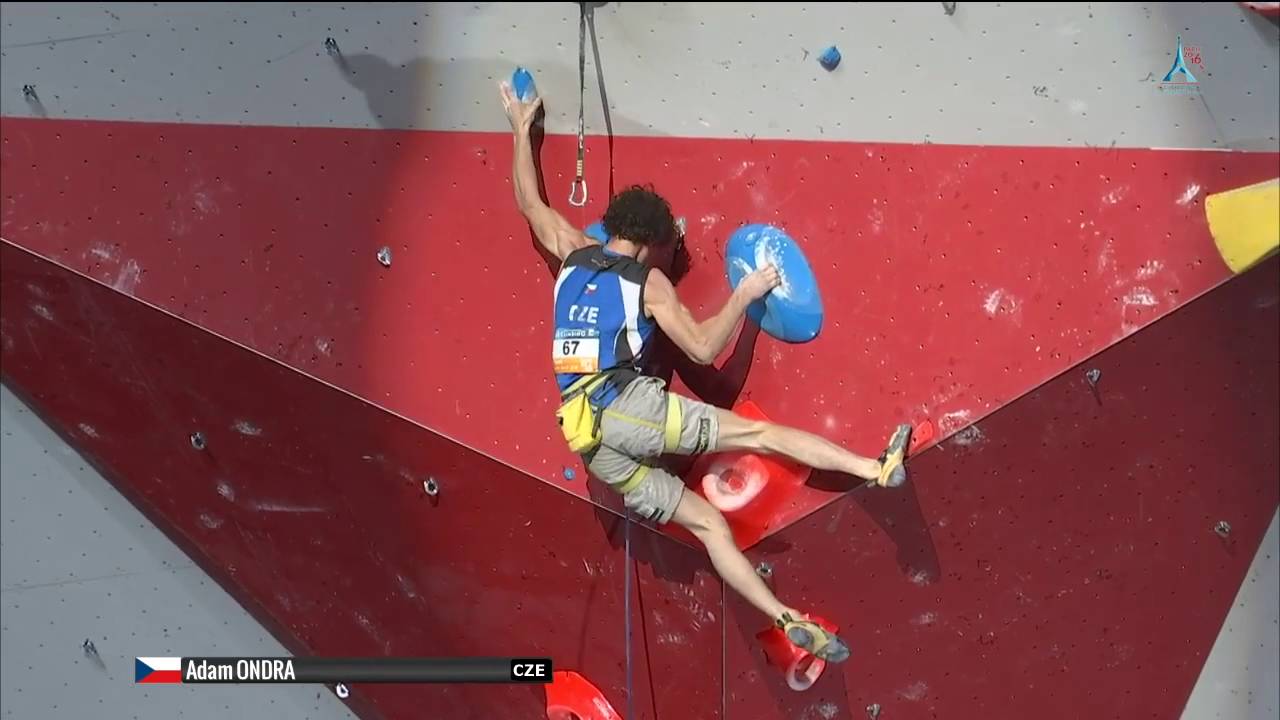 IFSC World Championships Paris 2016 Lead   Final   Adam Ondra mp4
