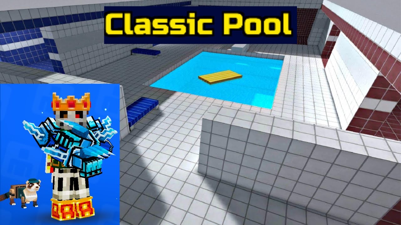Some Pool Party, Knife Party, and Space Station Gameplay (Pixel Gun 3D: PC Edition)