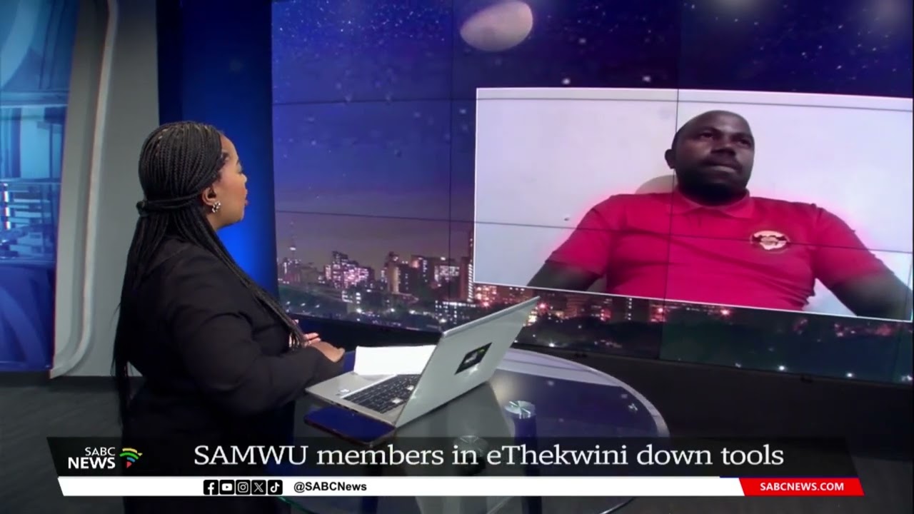 SAMWU Strike | eThekwini Municipal workers bring Durban CBD to a standstill: Siyabonga Dladla