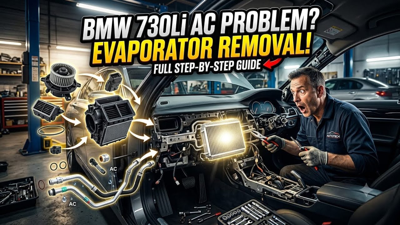 BMW 730Li - How to Replace Your Evaporator (and Why You Should)