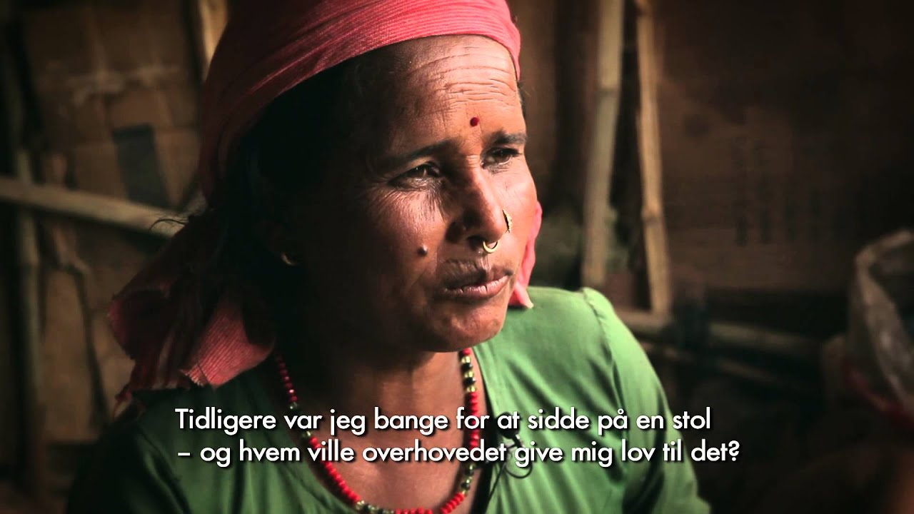 Lachu, en st&aelig;rk kvinde fra Nepal