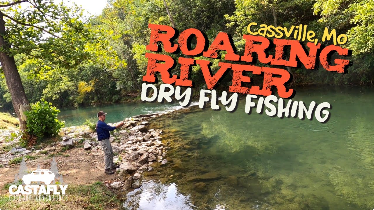 Dry Fly Fishing | Roaring River | Cassville Missouri