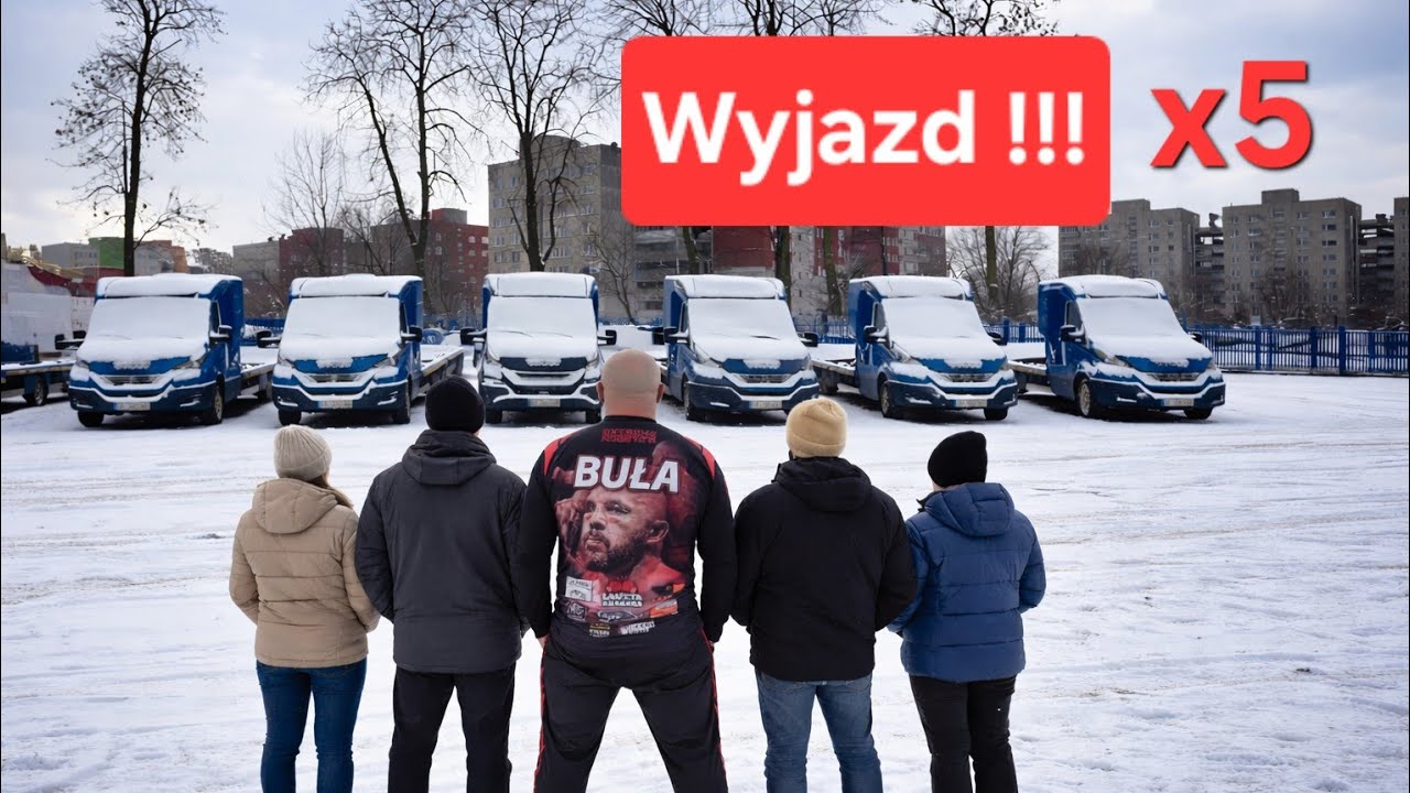 435. Laweta po Europie- wyjazd całej ekipy