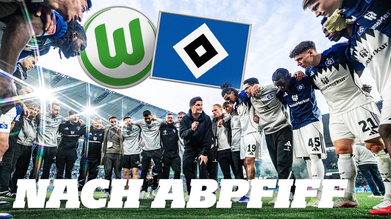 HEIMSPIEL IN WOLFSBURG! | Alle Momente nach dem Abpfiff | VfL Wolfsburg vs. HSV