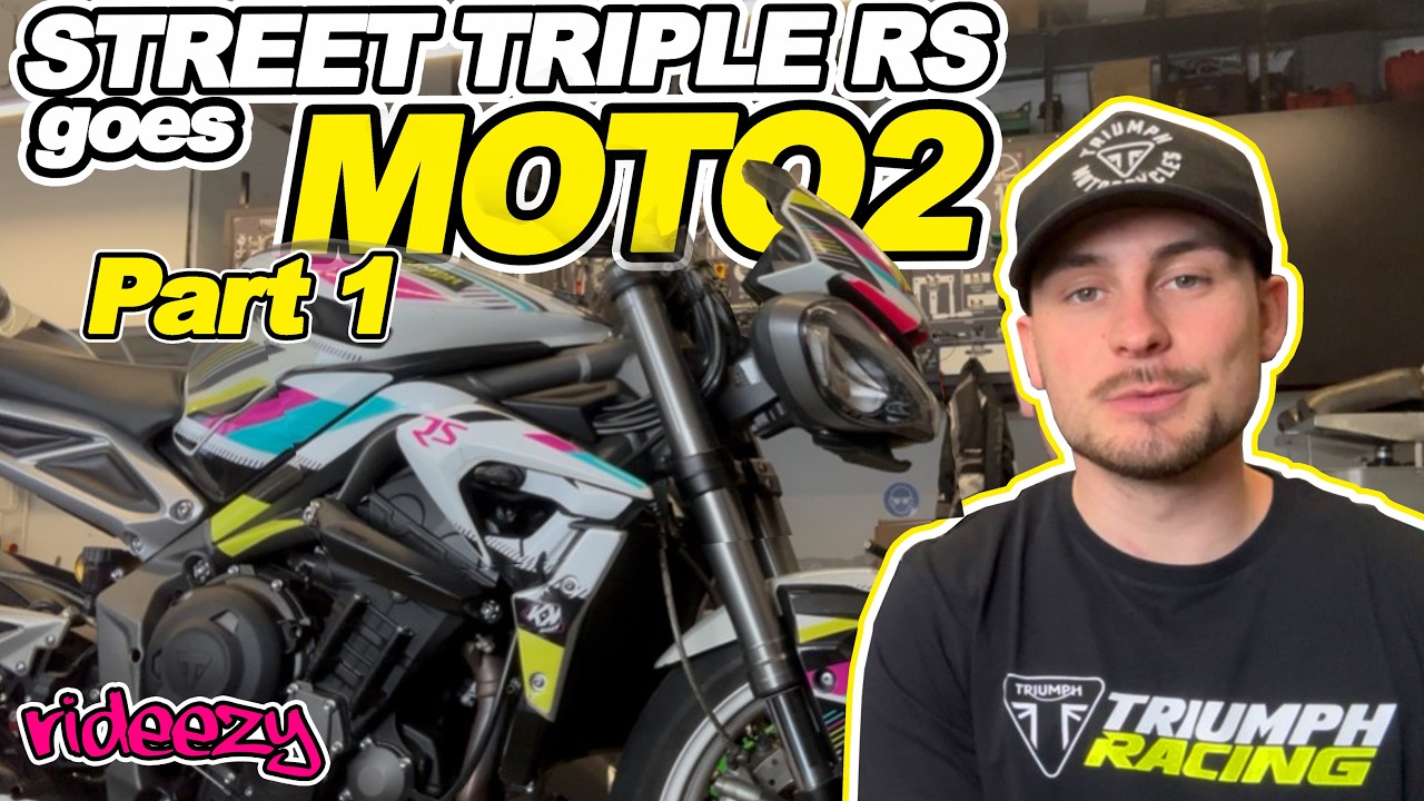 PROJEKT MOTO2 - FOLGE1: Die Vorstellung I Triumph Street Triple RS 765 I