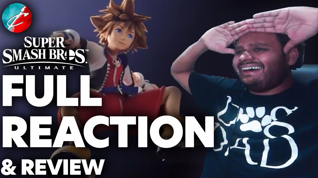 SORA IN SMASH ULTIMATE [Full Reaction] | KrysInColor