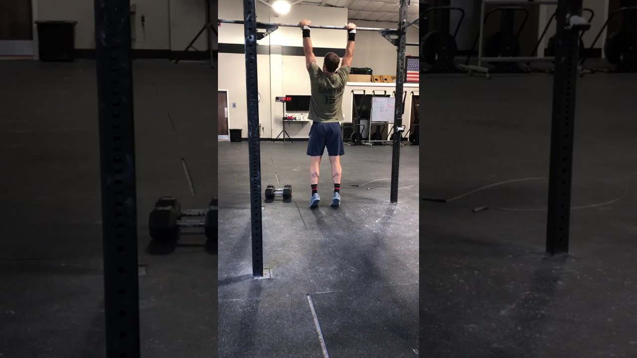 American Adam Klink in CrossFit Open Workout 20.2