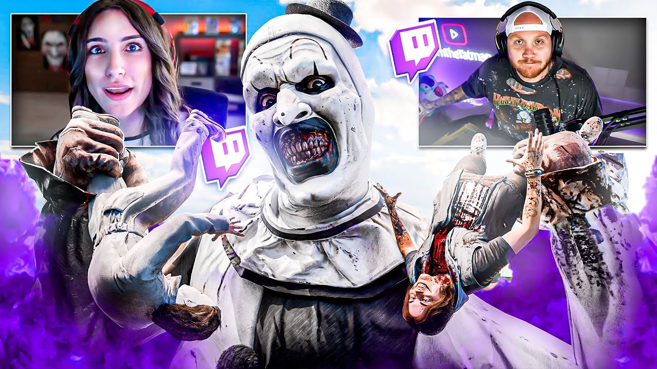 Killing Twitch Streamers with Terrifying Movement🎃 (Both POV’S) 📸 Part 6