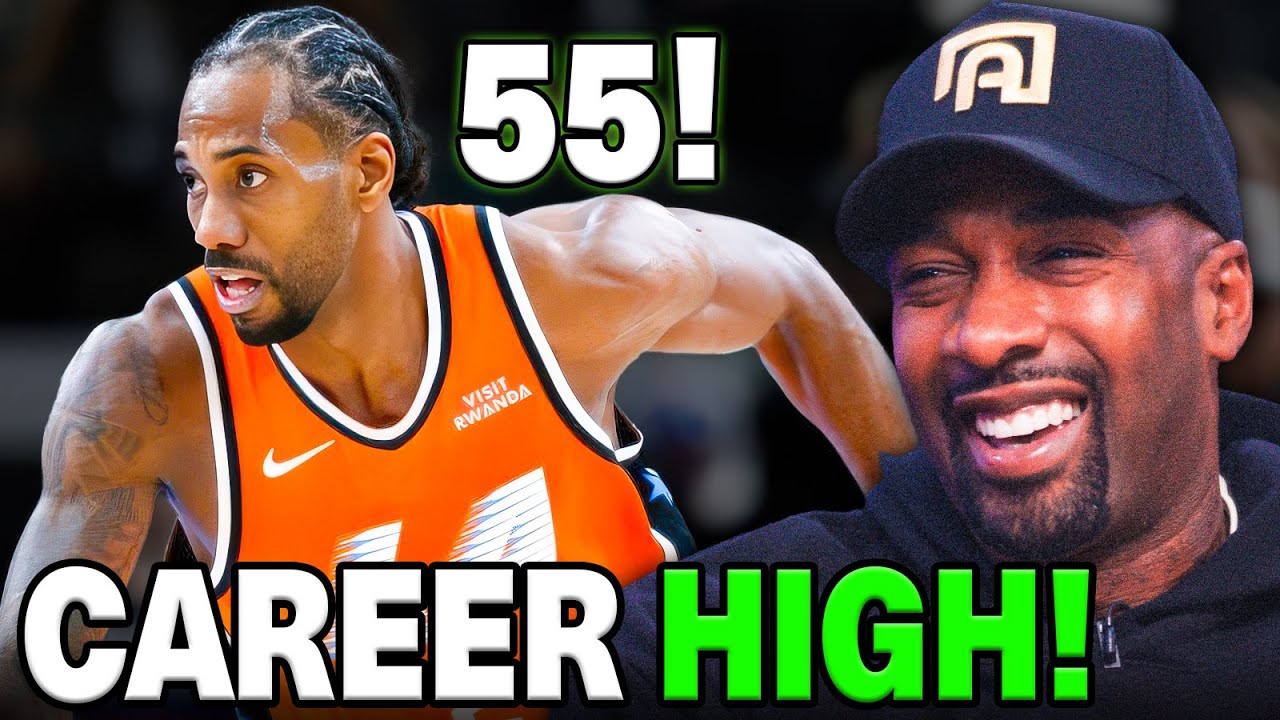 KAWHI LEONARD Hits the speed on Pistons with Career High 55 