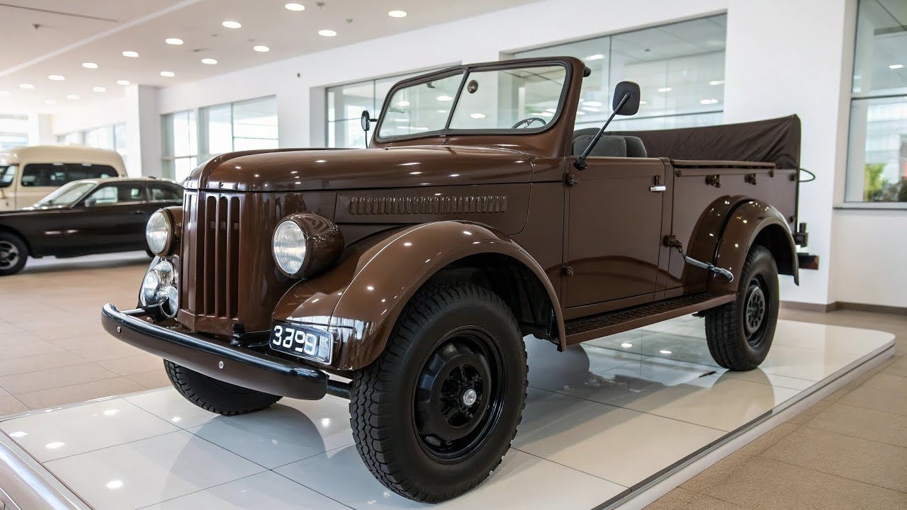 🚙 Новый GAZ-69 2026 – Возрождение легенды! Русский внедорожник, который шокировал всех! 💥🇷🇺