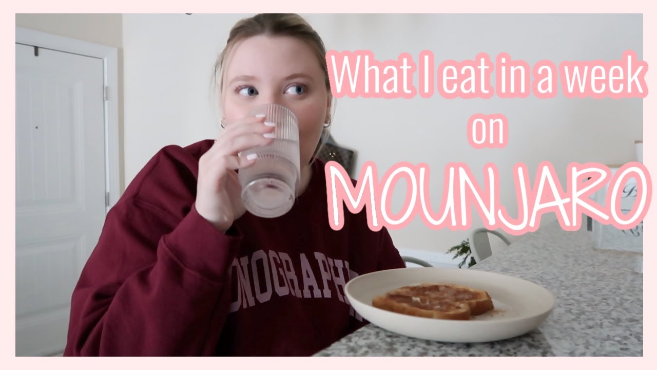 WHAT I EAT IN A WEEK ON MOUNJARO | Rachel MacNeil