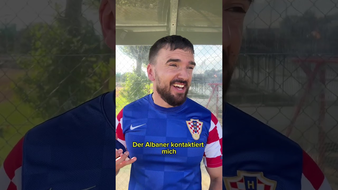 Die perfekte Ablenkung 😂 #comedy #schweiz #sketch #albanien #kroatien #fussball