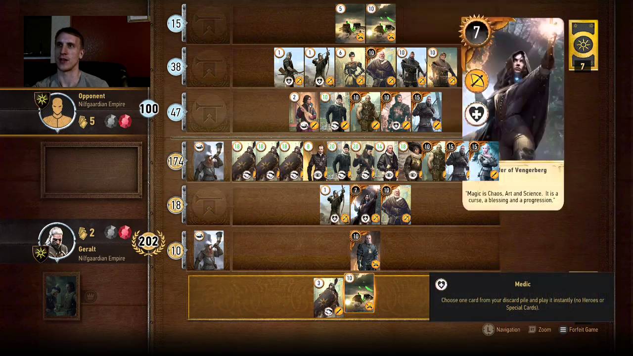 Witcher 3- Gwent Rage
