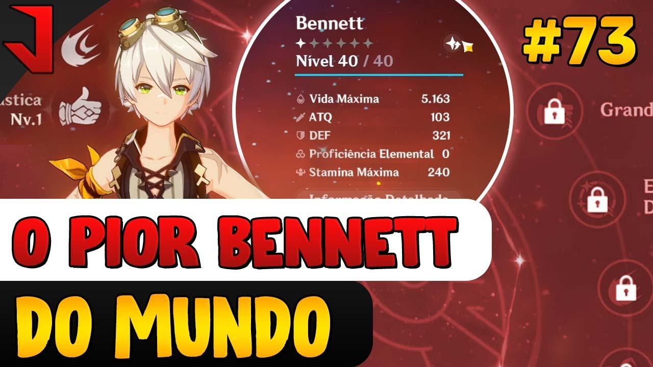 ATÉ PESQUEI PRO CRIMINOSO DE HOJE E ELE NÃO UPOU O BENNETT | ANÁLISE LEOKIRITO91 | GENSHIN IMPACT
