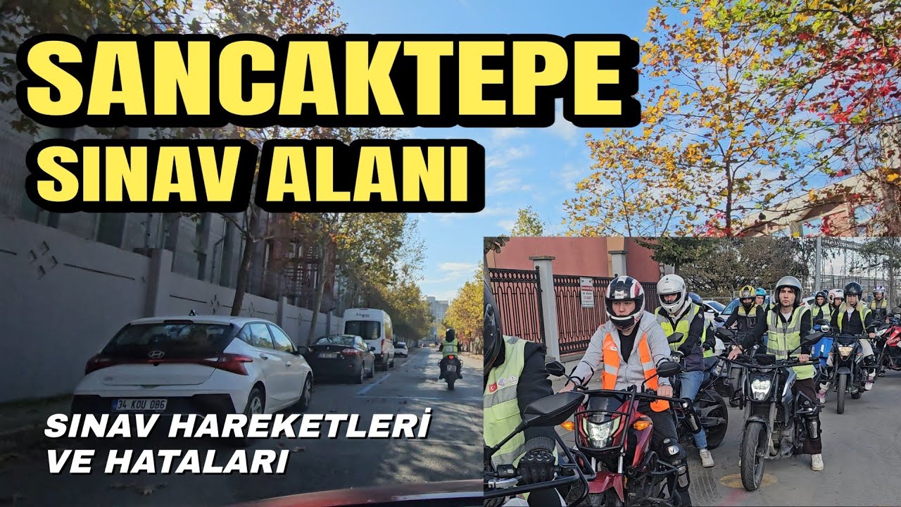 Ehliyet Sınavı-Sancaktepe/Sevenler Sınav Alanı-Direksiyon Sınavı