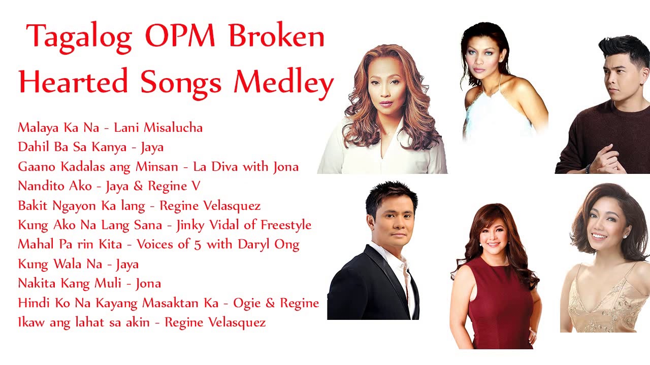 Tagalog OPM Broken Hearted Songs Medley - Sawi Sa Pag-ibig Edition!