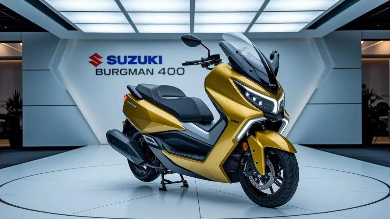 2026 Suzuki Burgman 400 Finally Launched – This Maxi Scooter Changes Everything!