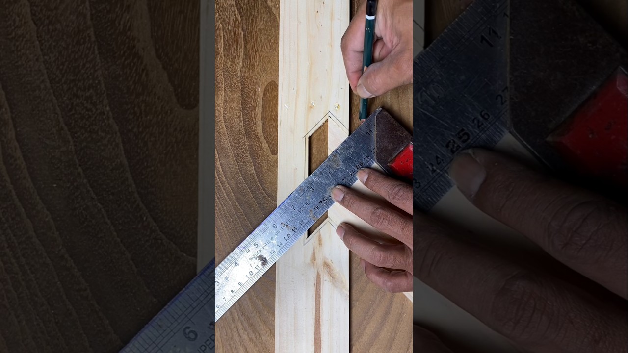 Brilliant Ideas for Making Wood Joints #woodworking #tipsntricks #diy
