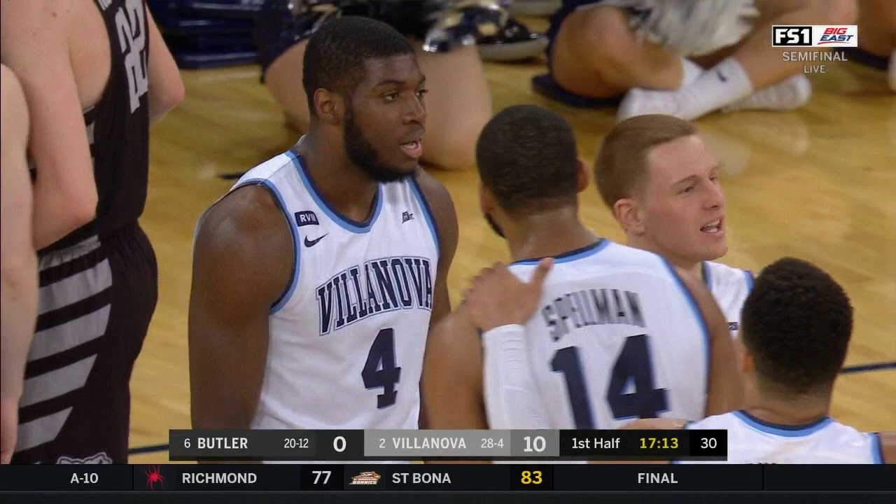 Butler Bulldogs vs Villanova Wildcats 2018 Big East Tournament - 2nd Round