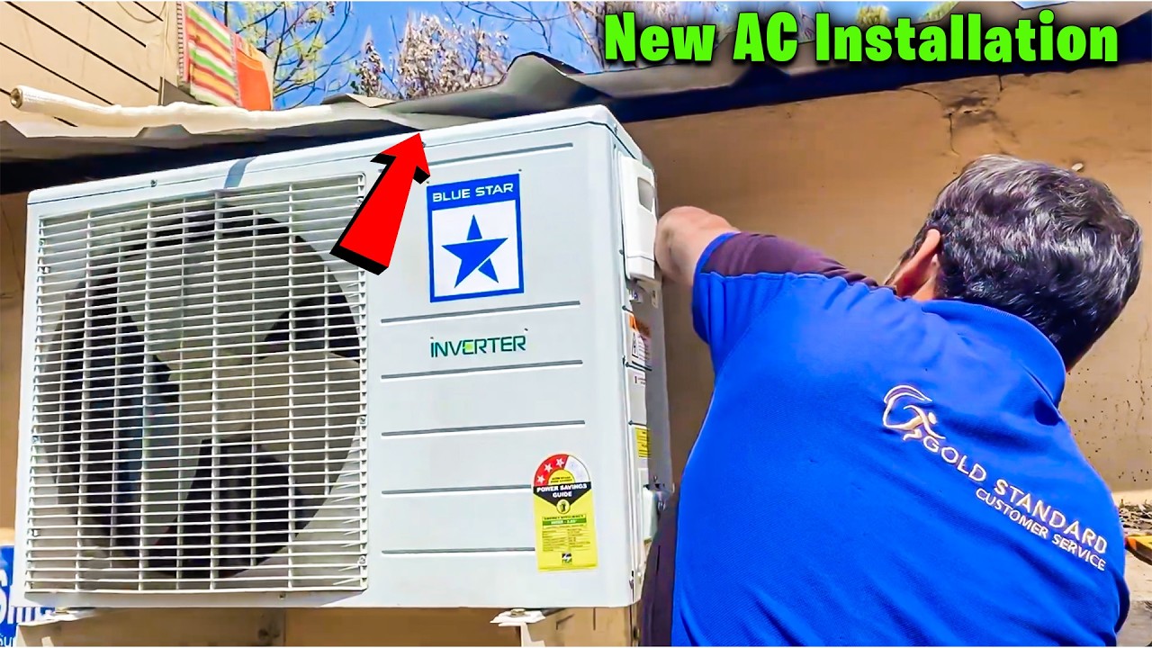 new ac installation