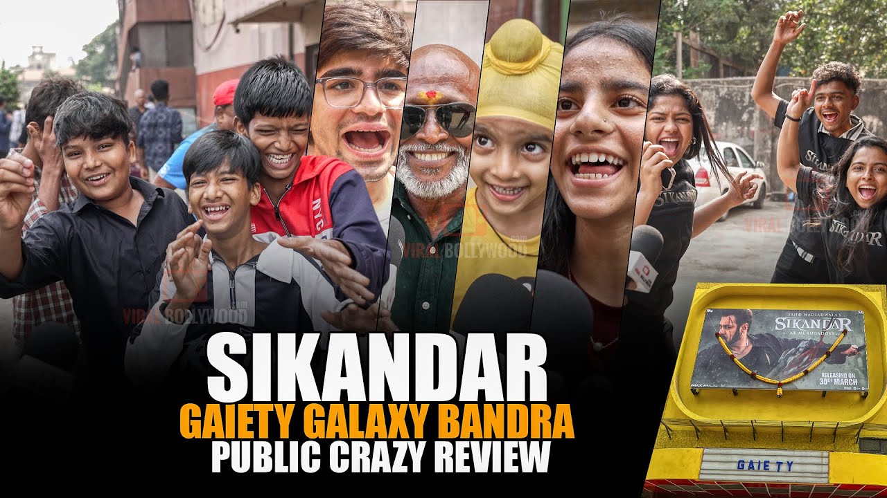 Sikandar Movie | Public CRAZY Review | Gaiety Galaxy Bandra | Unstoppable | LIVE Madness
