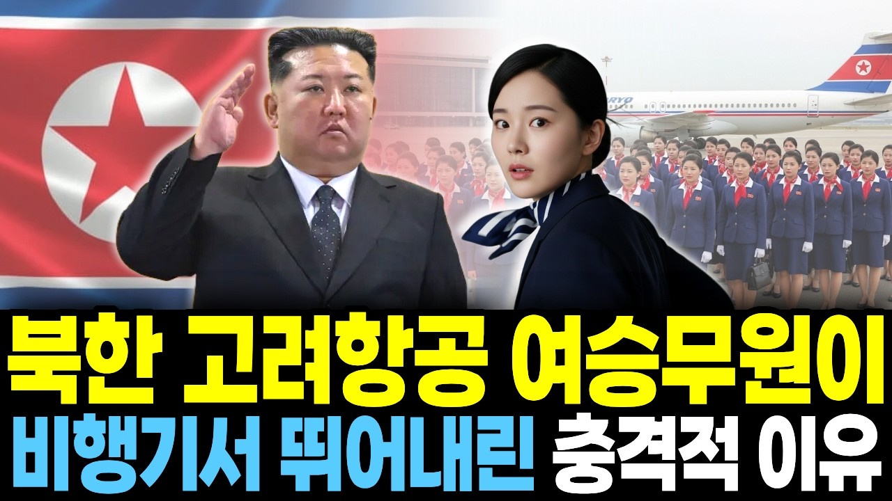 보위부중장 딸, 고려항공 여승무원이 비행기에서 뛰어내린 충격적 이유