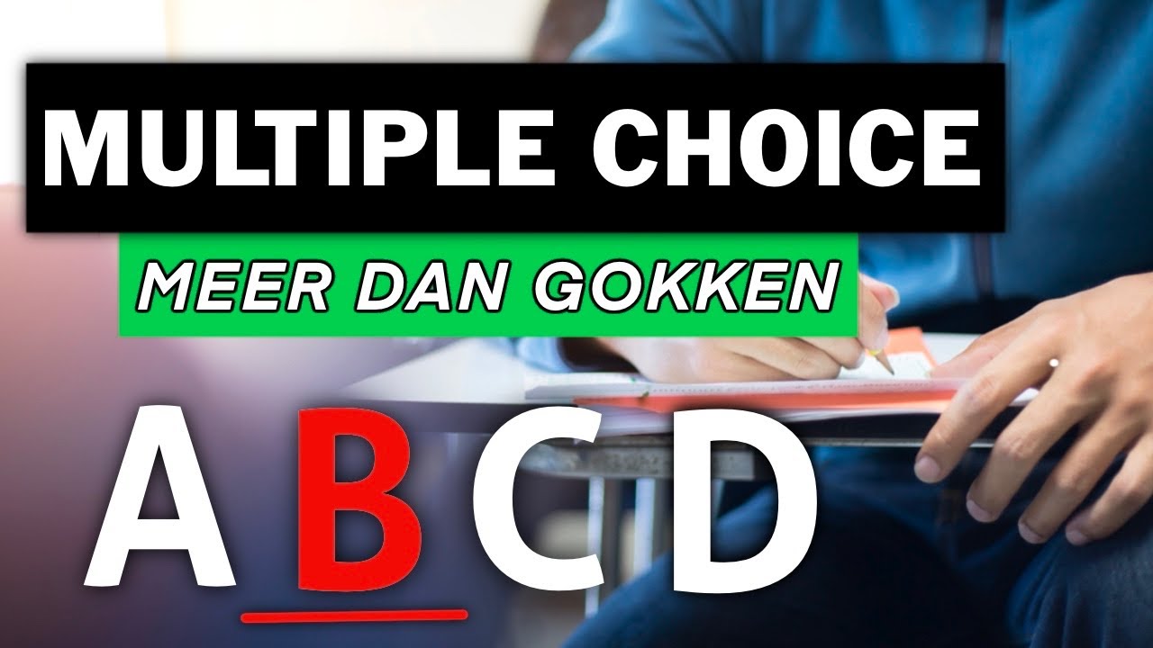 De Beste Tips Om Je Volgende Multiple Choice Toets Te Halen!
